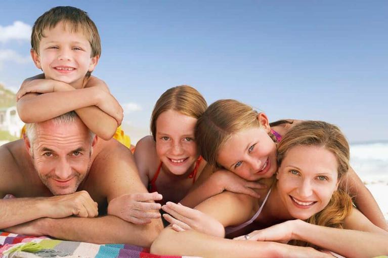 Férias em Família na Praia